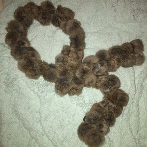 Rabbit Fur Scarf (REAL)